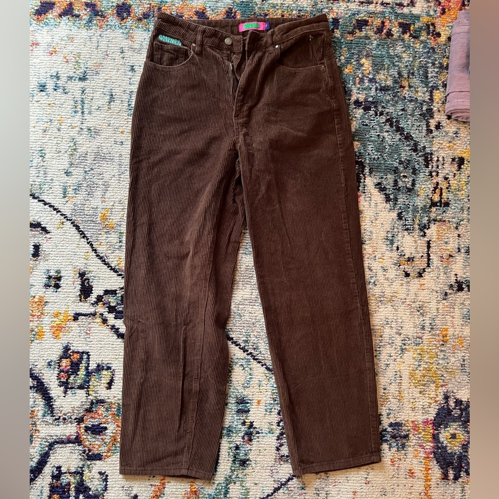 Empyre Brown Corduroy Women's Pants